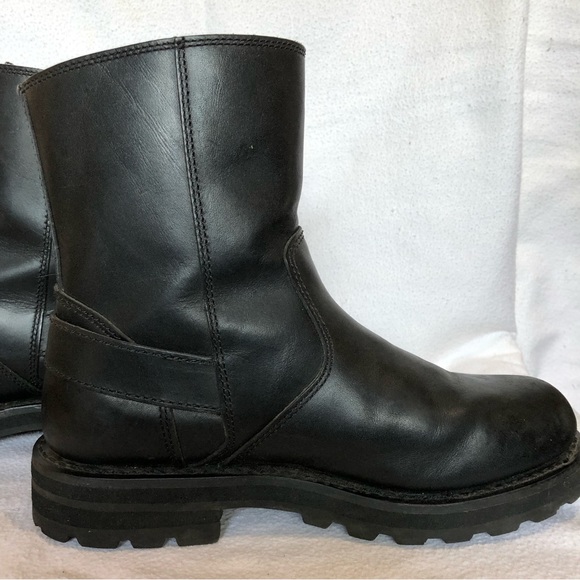 Harley-Davidson Black Leather Boots. Men’s size 8 1/2. EUC - Picture 7 of 13
